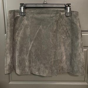 BLANKNYC Suede Mini Skirt